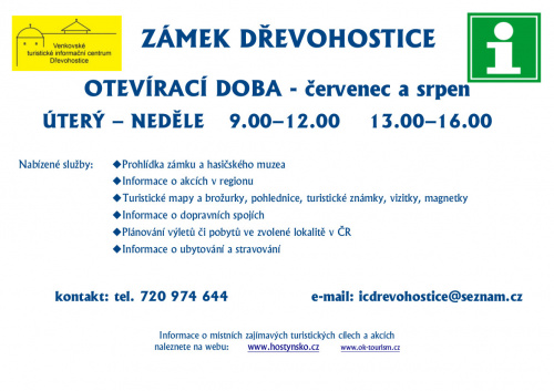Venkovské turistické informační centrum Dřevohostice