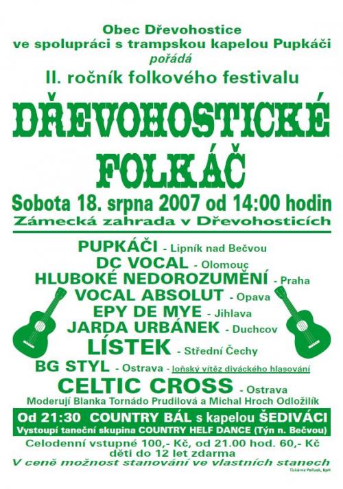 Dřevohostické folkáč 2007