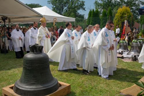 Žehnání nových zvonů Maria a Sv. Havel